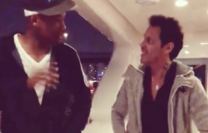 VIDEO | Marc Anthony le enseña a bailar salsa a Will Smith