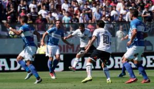 Ampuero y el penal ante Colo Colo: 