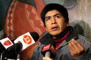 PDI detiene en Santiago a ex líder de la Coordinadora Arauco Malleco José Huenchunao