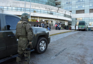 Machi Celestino Córdova fue trasladado al Hospital de Temuco y sufrió fuerte golpe en la cabeza