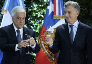 Piñera incomoda a empresarios argentinos: 