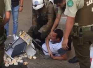 VIDEO | Polémica detención de vendedor de pasteles de La Ligua en Providencia
