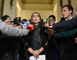 Intendenta Rubilar anuncia estudio para trasladar marchas masivas a otras comunas de la RM