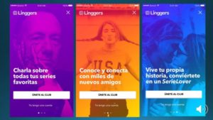 Linggers, una app para los “serie-adictos” que funciona como Tinder para ampliar tus redes