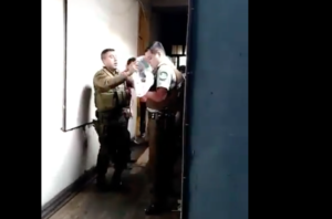 VIDEO | Carabineros asisten parto de ciudadana haitiana en calle Catedral