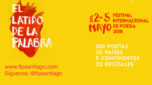 Con la participación de más de 100 poetas, Santiago se prepara para el primer Festival Internacional de Poesía