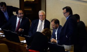 Inédita reacción del ministro de Justicia Hernán Larraín contra el 