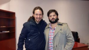 Sector de RD se suma al respaldo de Boric a Pablo Iglesias por compra de chalet de 600 mil euros
