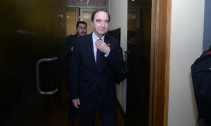 Ministro Hernán Larraín sobre reunión con Abbott por Moreira: 