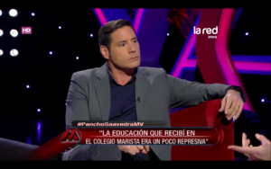 VIDEO | Pocos rostros de TV se lanzaron tan duro contra la Iglesia chilena como Pancho Saavedra