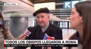 El comentado video del Cardenal Errázuriz quejándose contra CNN Chile por darle 