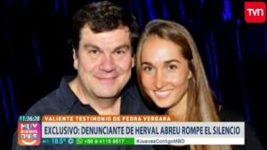 VIDEO | Denunciante de Herval Abreu habla por primera vez en televisión
