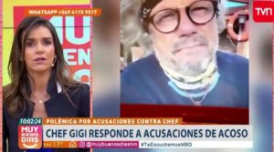 VIDEO | Denuncias por acoso sexual: Chef Gigi se descontrola con Evelyn Matthei y el panel de Muy Buenos Días