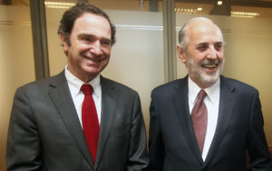 Jorge Abbott se reunió con Hernán Larraín por situación de Iván Moreira en el caso Penta