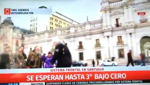 VIDEO | La venganza de Cecilia Morel contra Piñera durante la nieve en Santiago