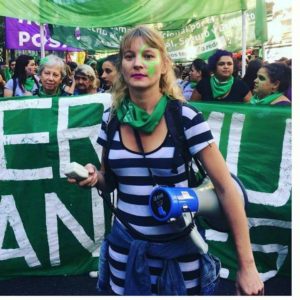 Celeste Mac Dougall, activista argentina: 