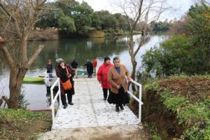 Inauguran el primer muelle de la ruta fluvial del río Toltén