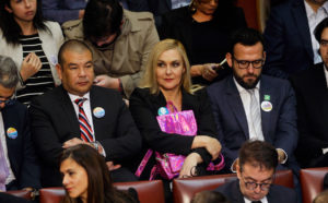 El irónico aplauso de Pamela Jiles que causó enojo en la Cuenta Pública