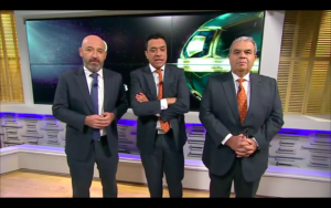 VIDEO | Claudio Palma inicia transmisión de Rusia 2018 recordando a sus compañeros despedidos de C13