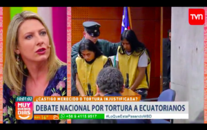 VIDEO | Macarena Tondreau incendia todo con frases para defender la tortura a los imputados por asesinato