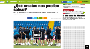 Croacia anunció equipo B para partido con Islandia y la prensa argentina perdió la cabeza