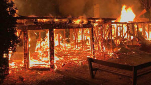 Gremio de agricultores y ataque incendiario: 