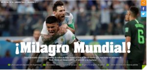 PORTADAS | Revivieron: prensa Argentina se agranda y ahora son los mejores del mundo mundial