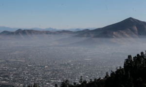 Decretan alerta ambiental para mañana por mala ventilación