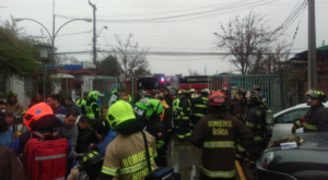 Incendio en sede de Capredena en La Florida deja al menos dos muertos