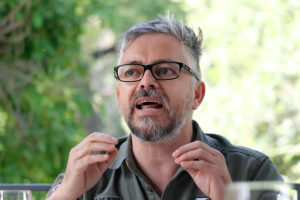 Jorge Baradit explicó porqué borró todos sus mensajes: 