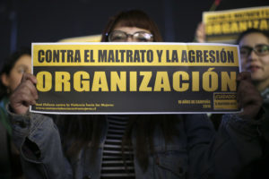 Joven agredida en marcha por aborto: 