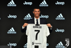 Cristiano Ronaldo en la Juventus: 