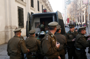 Traslado de machi Celestino Córdova contó con alto operativo policial