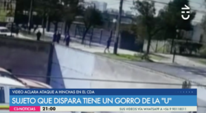 VIDEO | Nuevo registro muestra que sujeto que disparó en el CDA tenía un gorro de la U