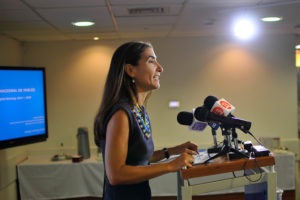 Carolina Schmidt asume como ministra del Medio Ambiente