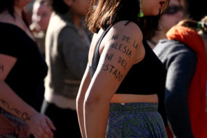 Estudiantes de la toma feminista de la Universidad de Playa Ancha inician huelga de hambre