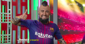 VIDEO | Bolivia vuelve a caer en la fiebre por Arturo Vidal y nueva imitación se tomó programa de TV