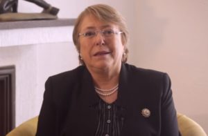 La despedida de Michelle Bachelet antes de partir a ONU: 