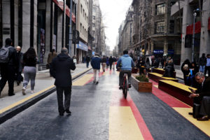 Calle Bandera se mantendrá como paseo peatonal