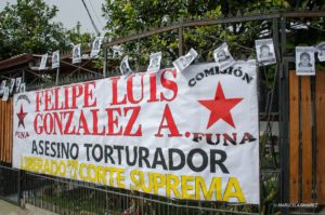 FOTOS | Funan domicilio de violador de los DD.HH. liberado por la Corte Suprema