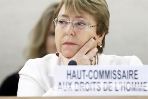 Bachelet en su primer discurso ante el Consejo de DD.HH. de la ONU: 
