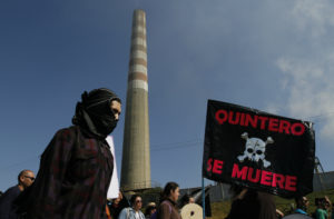ONGs ambientales presentan recurso contra Piñera por contaminación en Quintero y Puchuncaví