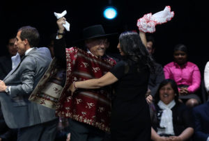 VIDEO | El particular pie de cueca de Karla Rubilar y Sebastián Piñera en el Parque O'Higgins