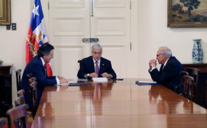 Piñera se reunirá con partidos políticos y comisiones del Congreso a la espera de fallo de La Haya