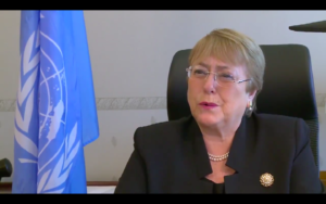 Michelle Bachelet tras asumir comisionado de DD.HH de la ONU: 