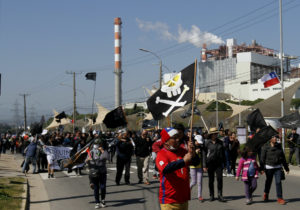 Quintero sale nuevamente a las calles por contaminación en la zona