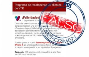 PDI alerta por este falso correo de VTR que busca estafar a clientes: tiene hasta faltas de ortografía