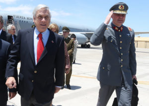 Jefe del Ejército y sus viajes al extranjero: