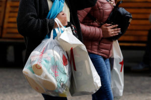Prohibición de bolsas plásticas 