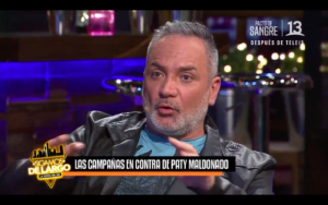 VIDEO | Luis Jara fue a los estudios de Canal 13 a defender a Maldonado y da luces de por qué Mega no la saca tras nueva funa